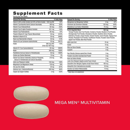 GNC Mega Men Performance and Vitality Vitapak Program, Convenient Complete Nutrition, 5 Products in 1 Packet, Circulation - PrimeBioHealth - canada supplements
