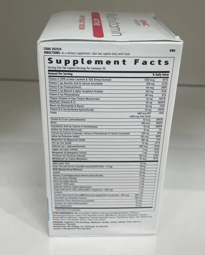 GNC Women's Multivitamin Active Without Iron, Supports an Active Lifestyle, 30+ Nutrient Formula, Promotes Bone & Joint Health - PrimeBioHealth - canada supplements