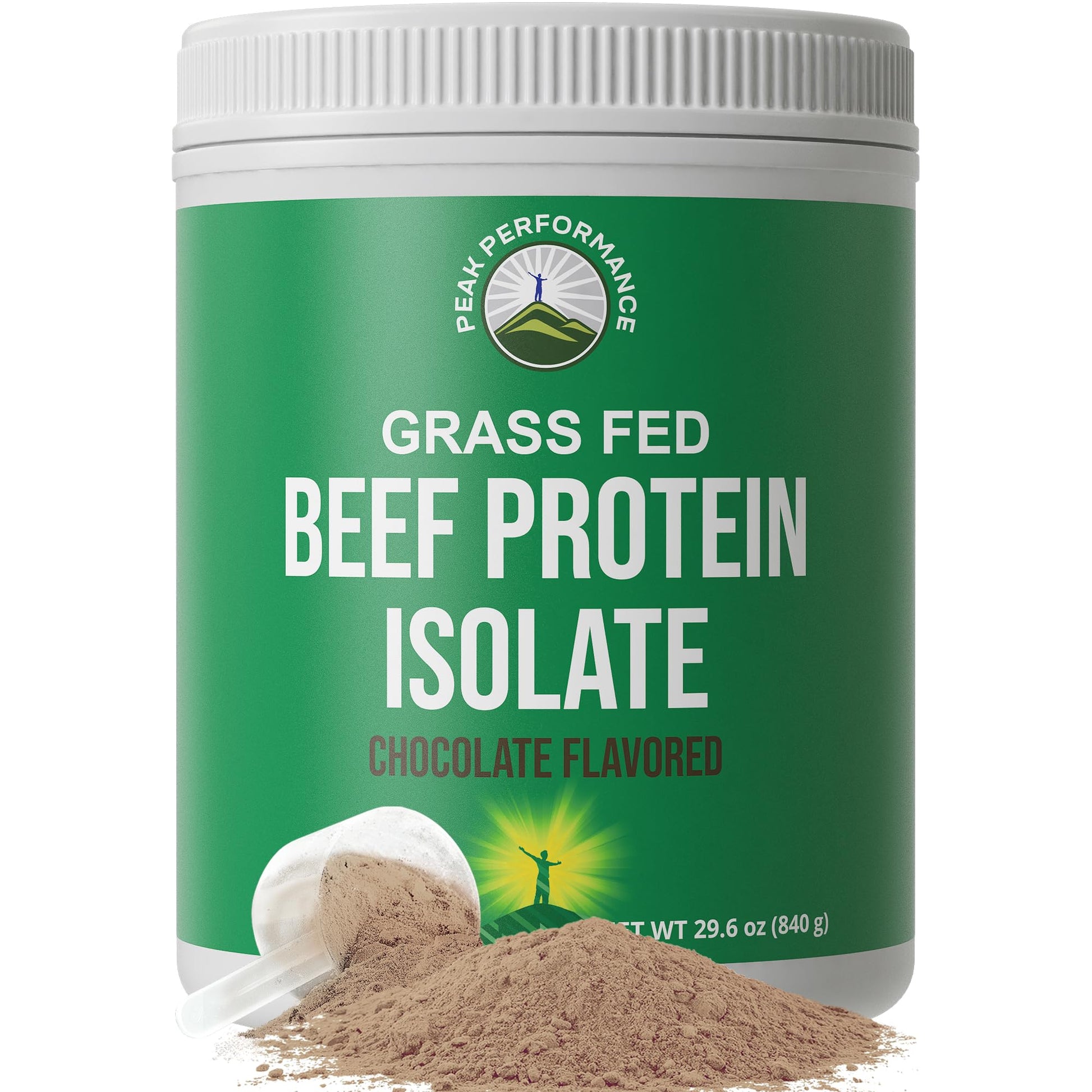 Grass Fed Beef Protein Powder - Lactose Free Great Tasting Beef Protein Isolate. Complete Animal Based Non Dairy Paleo Carnivore Supplement for Prime Muscle Building. No Whey. Unflavored - PrimeBioHealth - canada supplements
