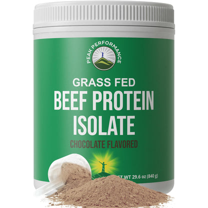 Grass Fed Beef Protein Powder - Lactose Free Great Tasting Beef Protein Isolate. Complete Animal Based Non Dairy Paleo Carnivore Supplement for Prime Muscle Building. No Whey. Unflavored - PrimeBioHealth - canada supplements