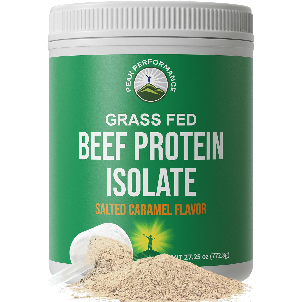 Grass Fed Beef Protein Powder - Lactose Free Great Tasting Beef Protein Isolate. Complete Animal Based Non Dairy Paleo Carnivore Supplement for Prime Muscle Building. No Whey. Unflavored - PrimeBioHealth - canada supplements