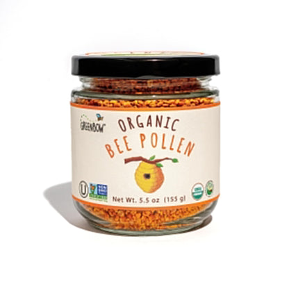 Greenbow Organic Bee Pollen - 100% USDA Certified Organic, Non-GMO, Halal, Kosher Certified, Pure & Natural Bee Pollen - Superfood Packed with Proteins - PrimeBioHealth - canada supplements