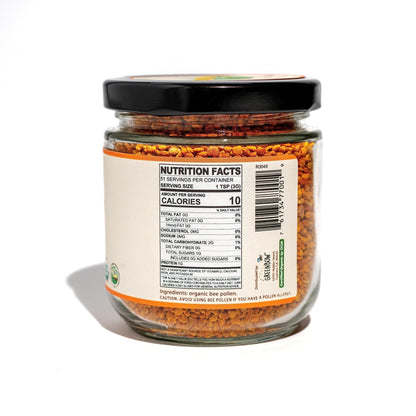 Greenbow Organic Bee Pollen - 100% USDA Certified Organic, Non-GMO, Halal, Kosher Certified, Pure & Natural Bee Pollen - Superfood Packed with Proteins - PrimeBioHealth - canada supplements