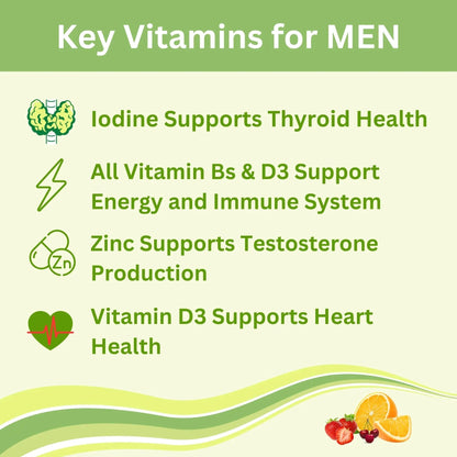 Greenfield Nutritions Halal Multivitamins for Adults | 90 Halal Vitamins for Women & Men | All Essential Gelatin Free Halal Gummy Vitamin, Mineral - PrimeBioHealth - canada supplements