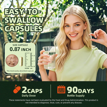 GREENPEOPLE Whole-Leaf Moringa Capsules 1500mg - High Potency 10:1 Moringa Oleifera Leaf Extract - Natural Green Superfood for Energy & Immune Support - PrimeBioHealth - canada supplements