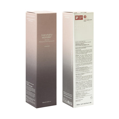 HARUHARU wonder Black Rice Moisture 5.5 Soft Cleansing Gel, Gentle Daily Cleanser, Low 5.5pH, Moisture Balance, Soap Free - PrimeBioHealth - canada supplements