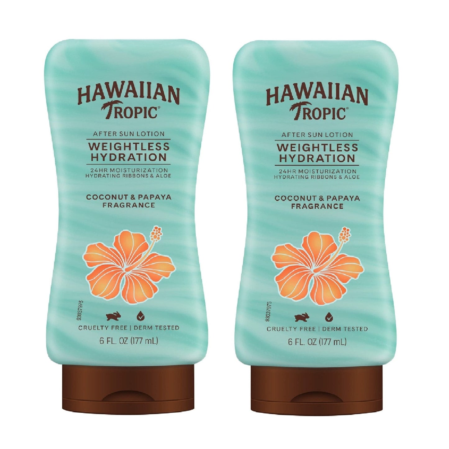 Hawaiian Tropic Weightless Hydration After Sun Lotion with Aloe, 6Fl Oz Twin Pack, Hawaiian Tropic Lotion, Moisturizing Lotion - PrimeBioHealth - canada supplements