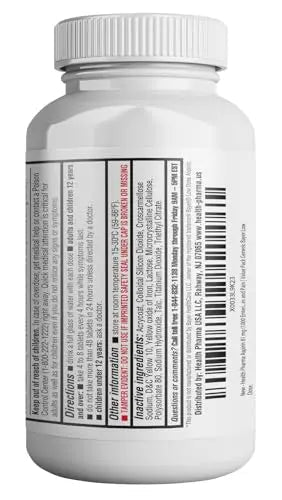 Health Pharma Aspirin 81 mg (1000 Enteric Coated Tablets) | Adult Low Dose Strength Pain Reliever (NSAID) | Safe Pain Relief for Minor Aches and Pain | Value Pack Generic - PrimeBioHealth - canada supplements