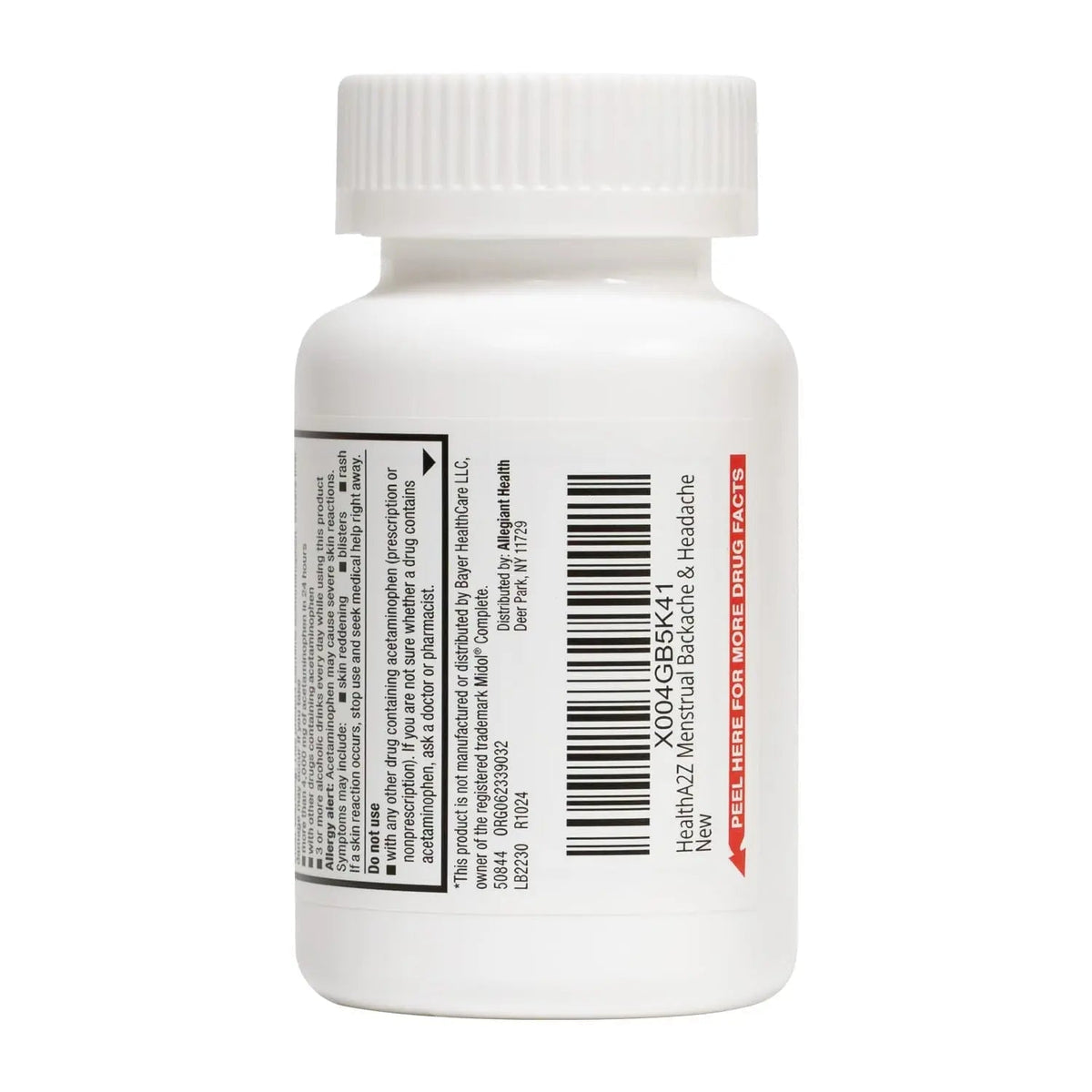 HealthA2Z® Menstrual Complete Pain Relief Tablets | Relieves Cramps, Bloating, Fatigue, Backache & Headache (120 Counts) (Pack of 2) - PrimeBioHealth - canada supplements