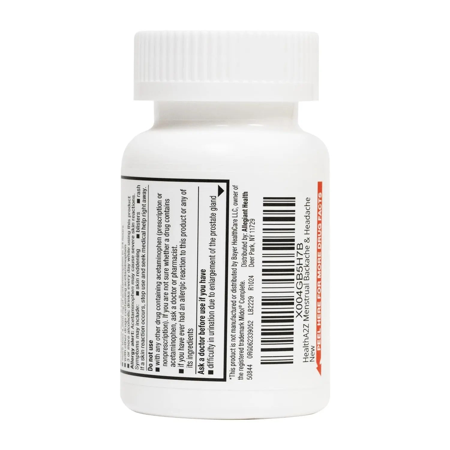 HealthA2Z® Menstrual Complete Pain Relief Tablets | Relieves Cramps, Bloating, Fatigue, Backache & Headache (90 Counts) - PrimeBioHealth - canada supplements