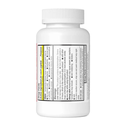 HealthA2Z® Pain Relief Extended Release | Acetaminophen 650mg | 8 Hours | Arthiritis Pain | Pain Reliever - Fever Reducer | Contains no Aspirin | (250 Caplets) - PrimeBioHealth - canada supplements