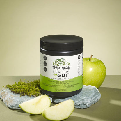 Healthy Gut Green Apple | 30-Servings with L-Glutamine, Zinc, Glucosamine, Slippery Elm Bark, Marshmallow Root and More! - PrimeBioHealth - canada supplements