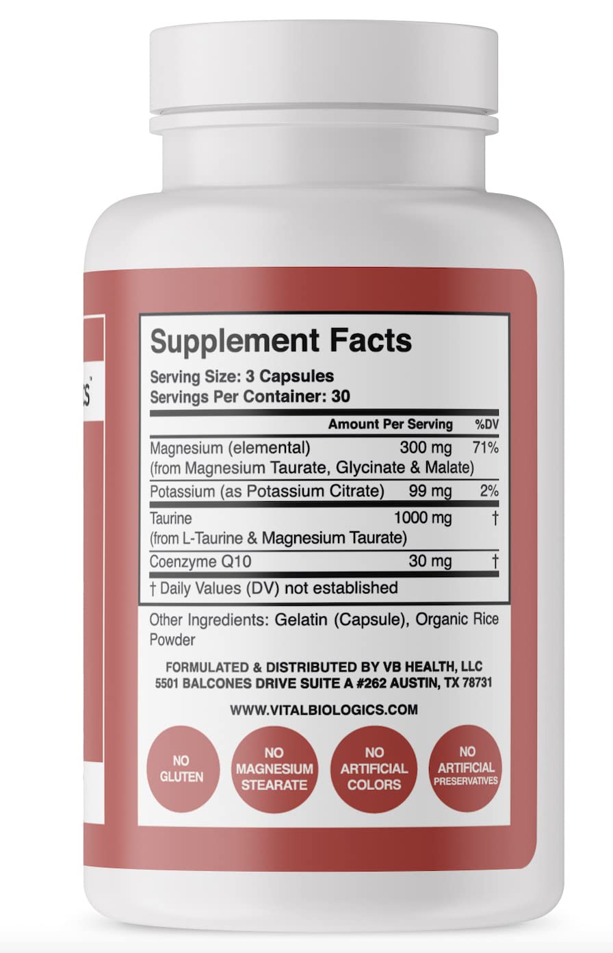 Heart Calm- Helps Support and Maintain a Healthy Heart Rhythm- A Natural, Fast-Acting Formula with Magnesium Taurate, - PrimeBioHealth - canada supplements