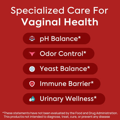 HerAure Vaginal Probiotics for Women - pH Balance, Healthy Vaginal Odor, Vaginal Flora, Yeast Balance, Women Probiotics and Prebiotics, Immune Support - PrimeBioHealth - canada supplements