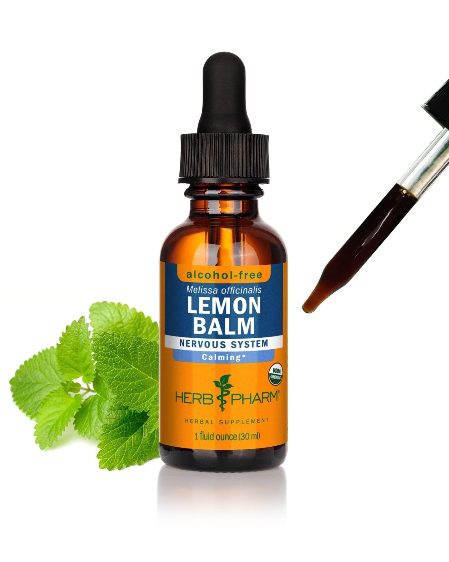 Herb Pharm, Lemon Balm Alcohol Free, 1 Fl Oz - PrimeBioHealth - canada supplements