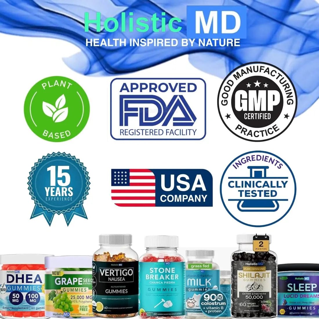 Holistic MD Stone Breaker Chanca Piedra 1,500mg Gummies Kidney Stones Cleanse Gallbladder Formula | Plus Cranberry Extract Might Help Urinary Tract Flush Impurities | Fast Absorption Sugar Free 60ct - PrimeBioHealth - canada supplements