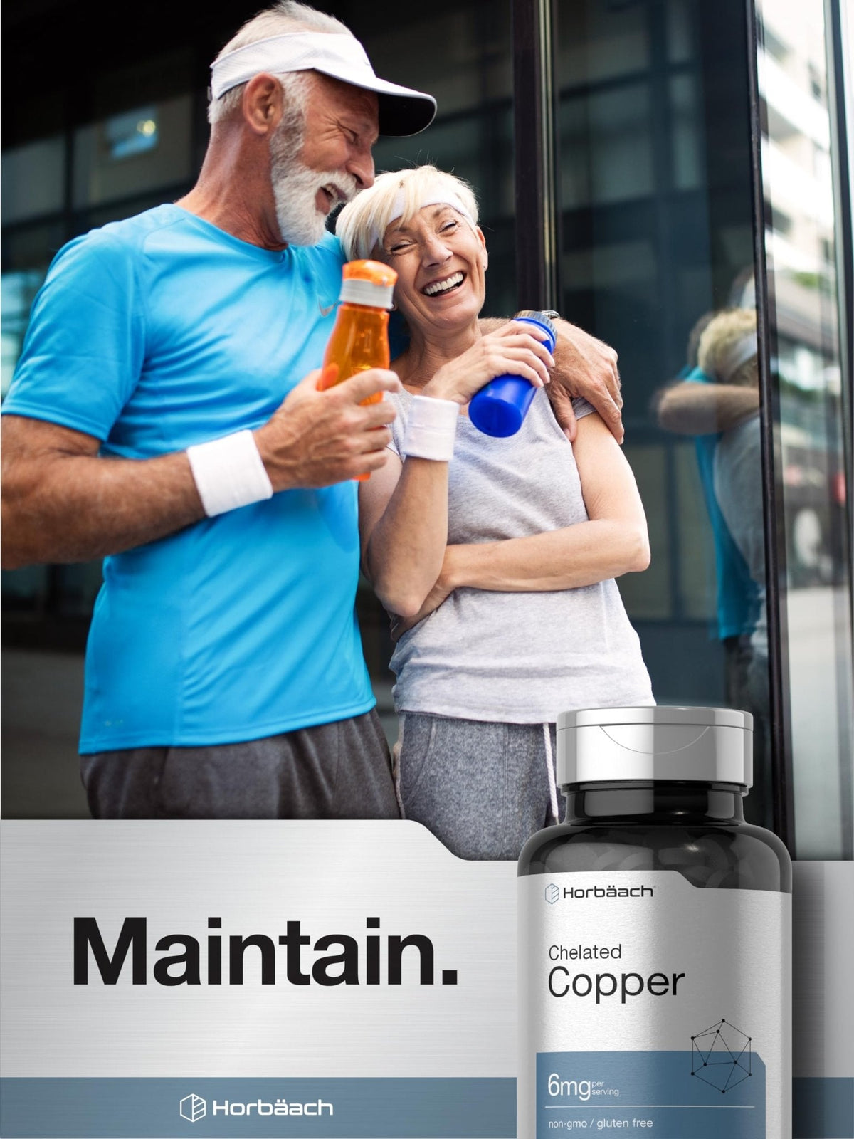 Horbäach Chelated Copper Supplement 6mg | 300 Tablets | Essential Trace Mineral | Vegetarian, Non-GMO, Gluten Free - PrimeBioHealth - canada supplements