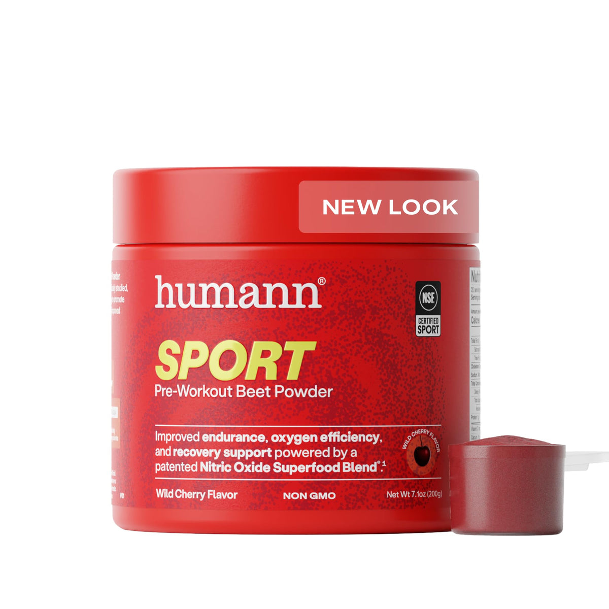 Humann SuperBeets Sport Endurance Pre Workout Powder, Nitric Oxide Supplement, NSF Certified, Stimulant & Caffeine Free, Made with Beet Root, - PrimeBioHealth - canada supplements