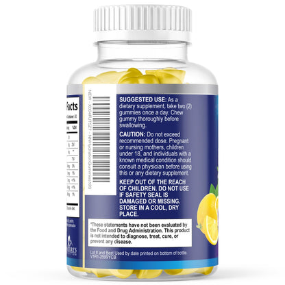 Hydration Electrolyte Gummies - Daily Liquid Replenisher Gummy - Electrolyte Multiplier with Minerals, Potassium & Real Salt - Vegan, Non-GMO - Tasty Lemon Flavor Hydration Electrolytes - PrimeBioHealth - canada supplements