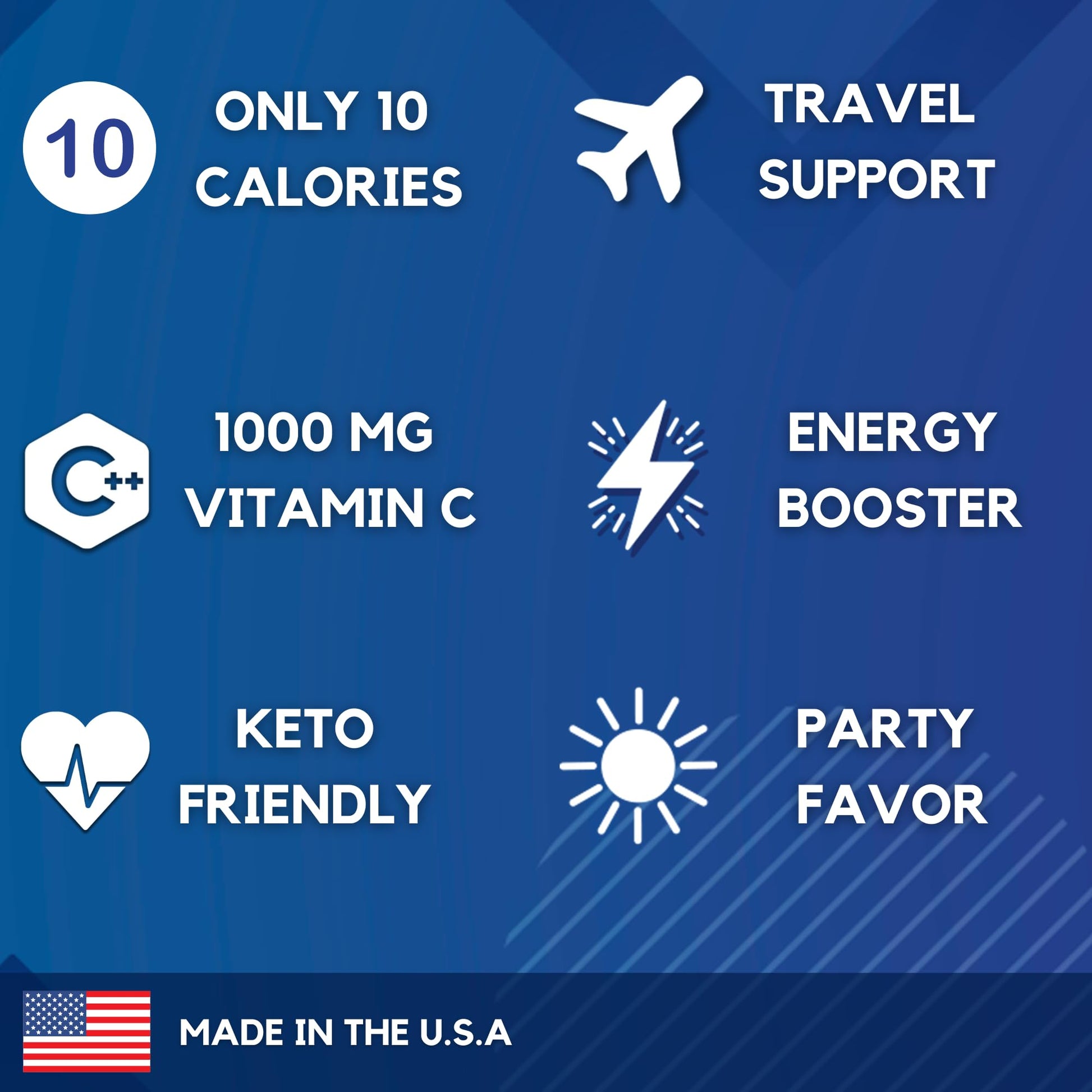 HydroMATE Electrolytes Powder Drink Mix Packets Hydration Accelerator Low Sugar Party Favors for Rapid Recovery Vitamin C Plu - PrimeBioHealth - canada supplements