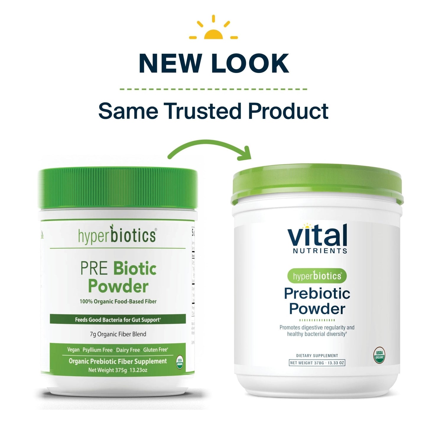 Hyperbiotics Vital Nutrients Organic Prebiotic Fiber Powder | Supports Gut Health and Digestive Regularity | Soluble Fiber Supplement for Women and Men - PrimeBioHealth - canada supplements