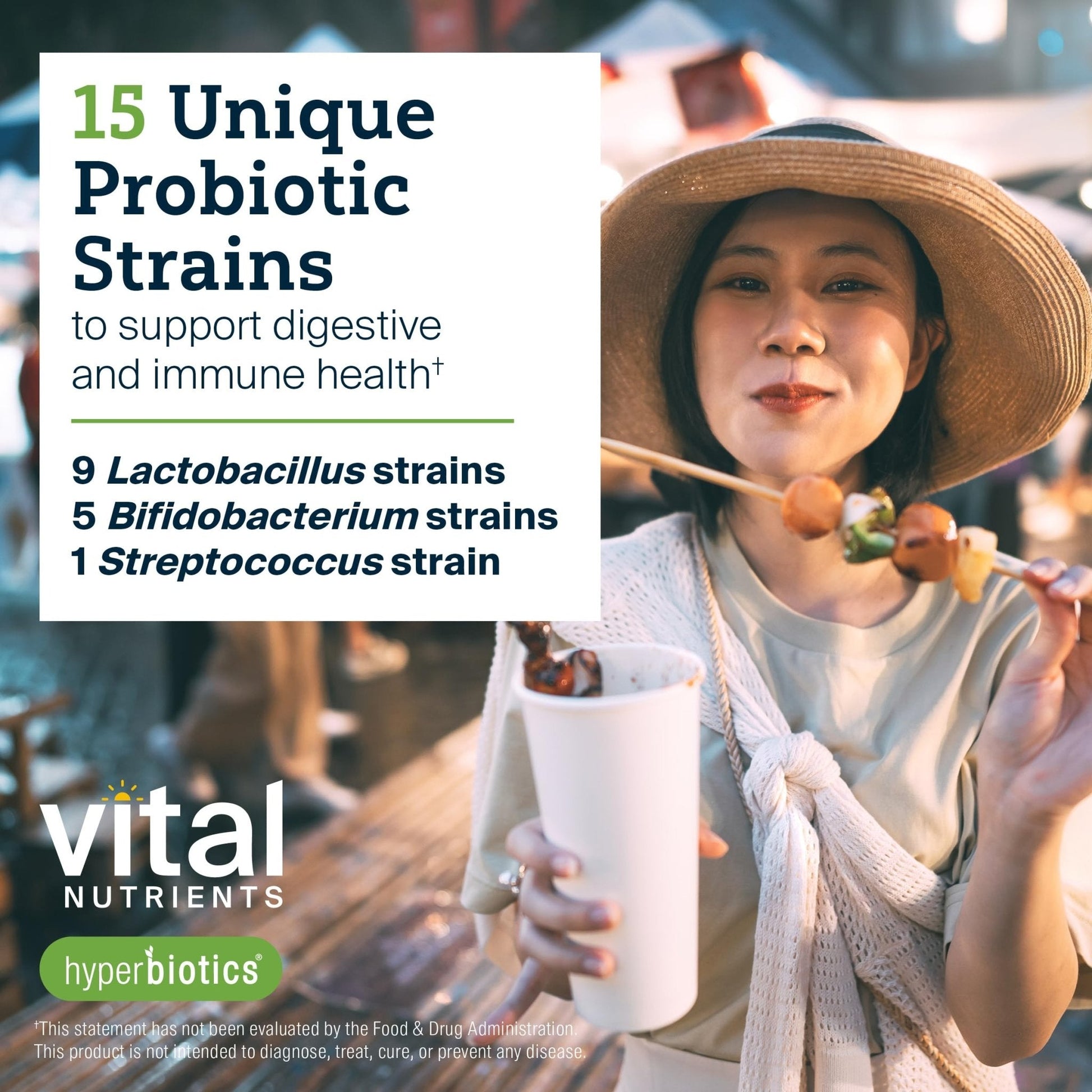 Hyperbiotics Vital Nutrients Pro-15 Prebiotics and Probiotics for Women and Men | 15 Science Backed Strains | Supports Occasional Constipation - PrimeBioHealth - canada supplements