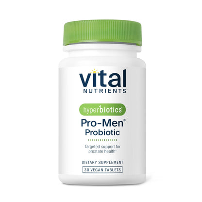Hyperbiotics Vital Nutrients Pro Men Probiotics | Advanced Probiotics for Men | Clinically Studied for Prostate Health, Digestive Balance and Gut Health* - PrimeBioHealth - canada supplements