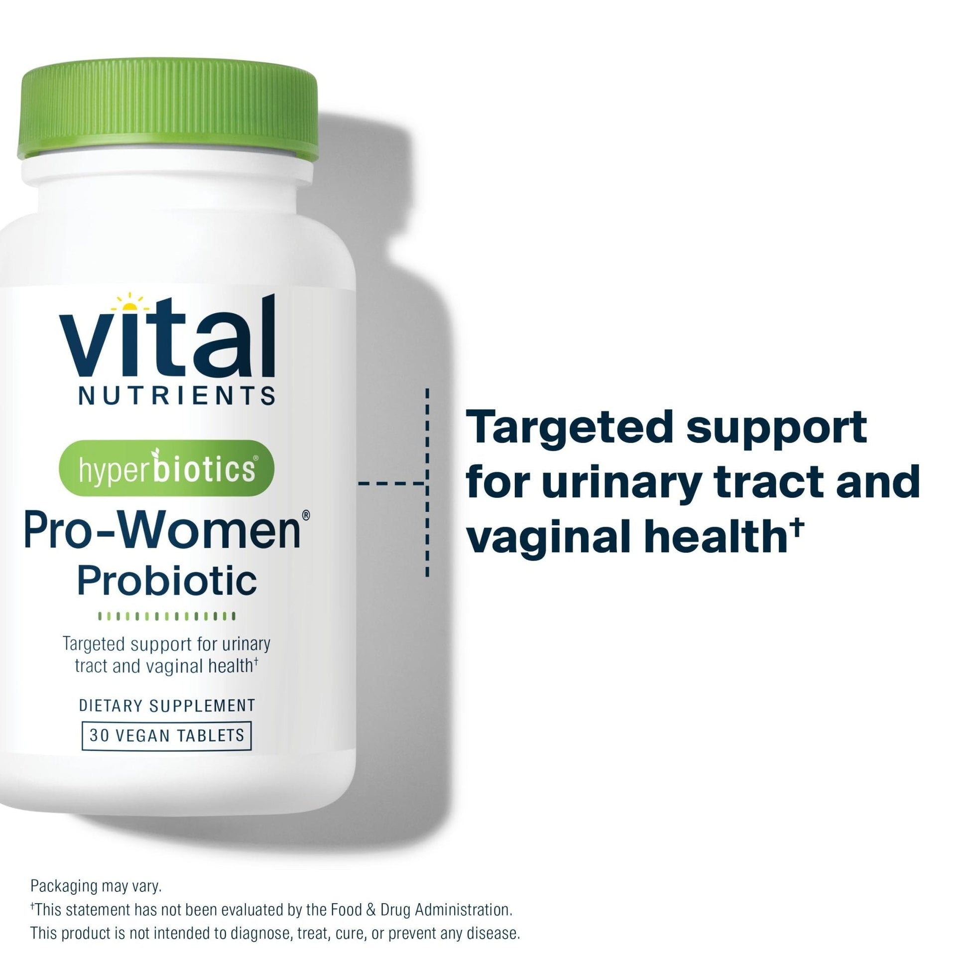 Hyperbiotics Vital Nutrients Pro Women Probiotics for Women | Vaginal Probiotics for PH Balance | Oral Probiotic for Vaginal Health and Urinary Tract Health | 6 Targeted Strains | 30 Vegan Tablets - PrimeBioHealth - canada supplements
