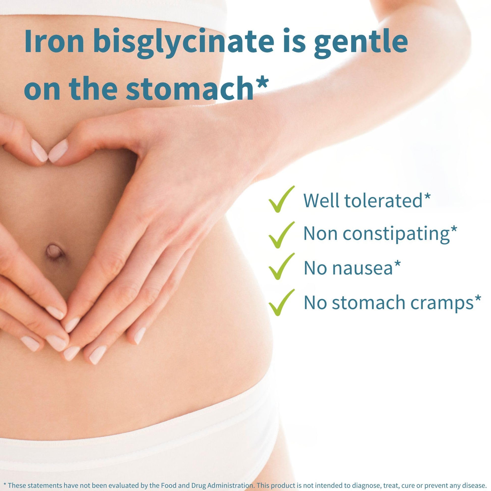 Igennus Clean Iron Bisglycinate 20mg, Vitamin C, 6 Month Supply, Gentle Chelated High Absorption Formula & Targeted Release Ferrous Bisglycinate - PrimeBioHealth - canada supplements