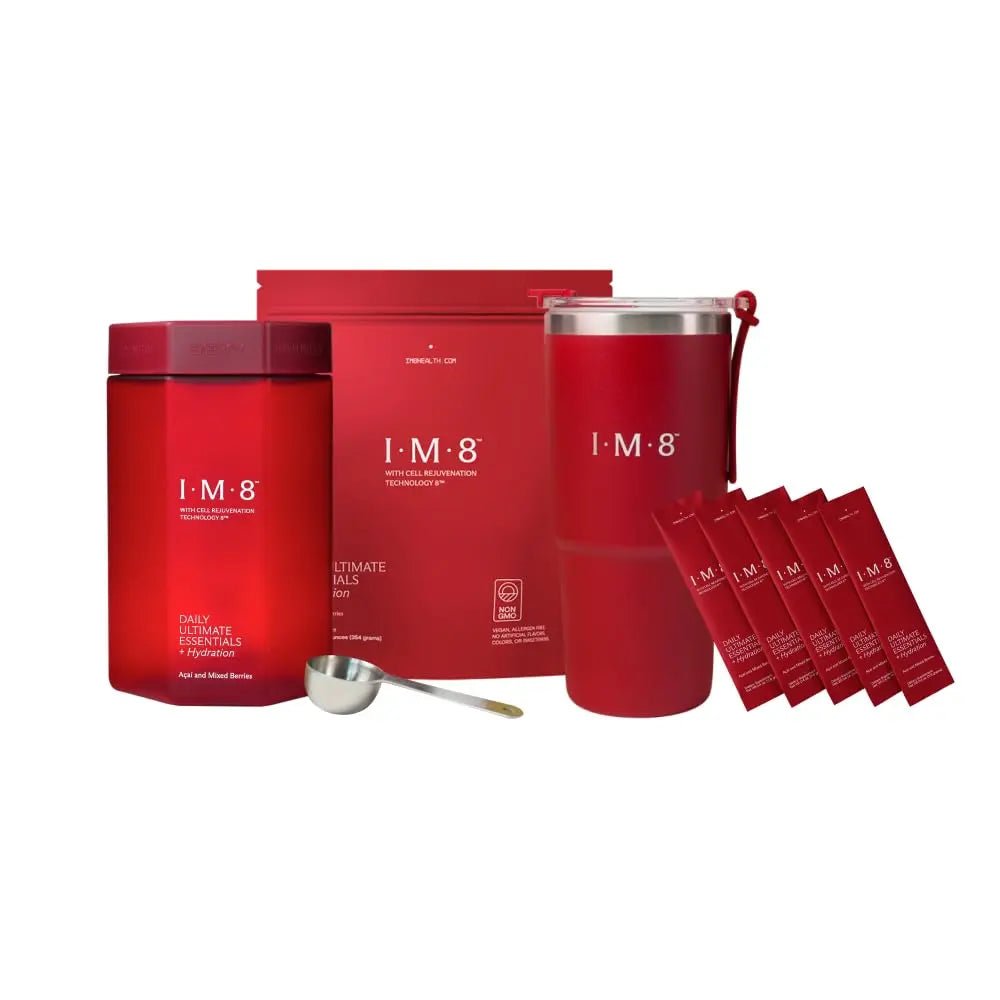 IM8 Daily Ultimate Essentials All-in-One Multivitamin Supplement (30 Servings, Starter Kit - Scoop + Tumbler Included) - PrimeBioHealth - canada supplements