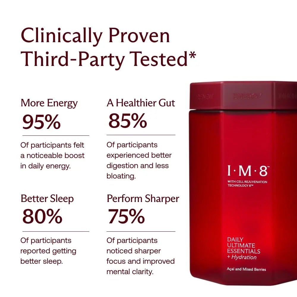 IM8 Daily Ultimate Essentials All-in-One Multivitamin Supplement (30 Servings, Starter Kit - Scoop + Tumbler Included) - PrimeBioHealth - canada supplements