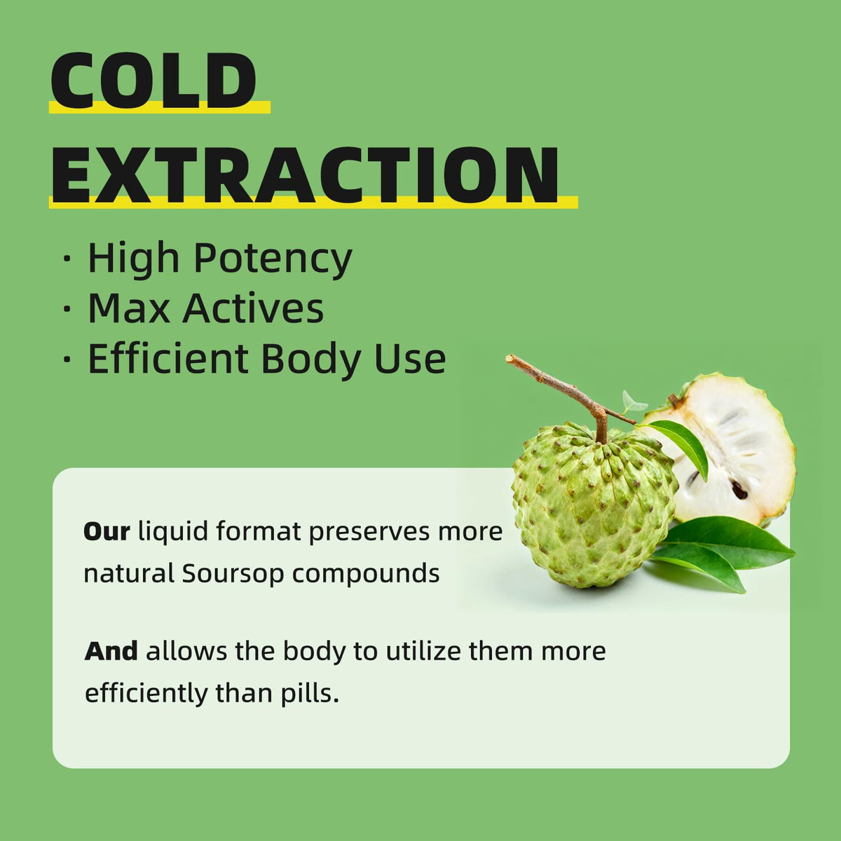 iMATCHME Soursop Graviola Liquid Drop for Cell Support & Regeneration, Immune System and Gut Health Support, Soursop Bitters Liquid - PrimeBioHealth - canada supplements