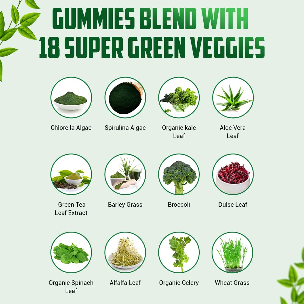 IMPACT Fiber Gummies for Adults, Women & Kids – Supergreens Veggies Daily High Fiber Gummies, for Gut Health & Immunity, Vegetarian Gummy Fiber Supplement, - PrimeBioHealth - canada supplements