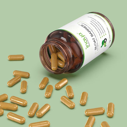 Inaya Nutrition BloatBarrier 72 Capsules - Natural Digestion and Bloating Supplement for Stomach Bloating Relief, Gas Reduction, and Improved Bowel Movements - PrimeBioHealth - canada supplements