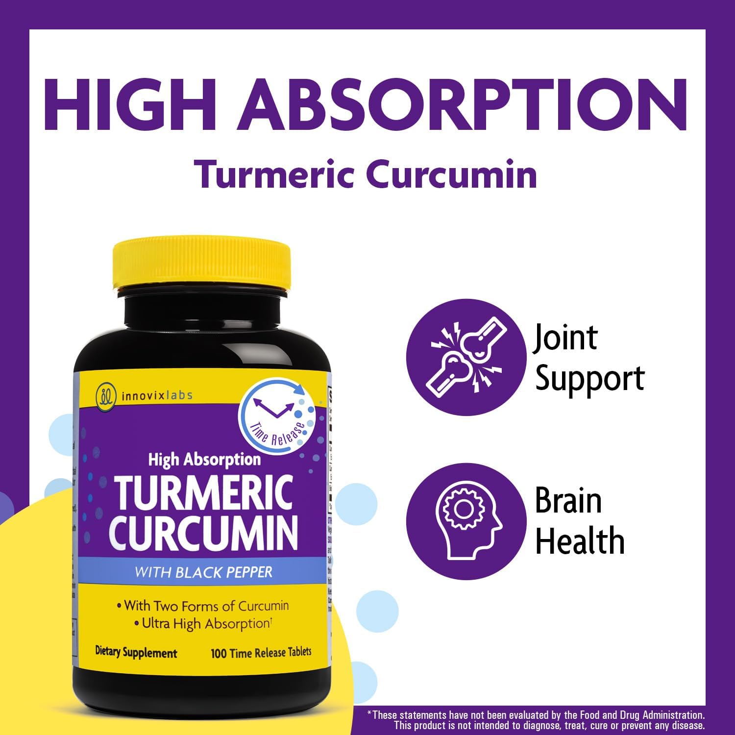 InnovixLabs Multi Probiotic & Curcumin Bundle Multi-Strain Probiotic (60 Time-Release Capsules) Turmeric Curcumin (100 Time-Release Tablets). Supports Gut and Immune Health. * - PrimeBioHealth - canada supplements
