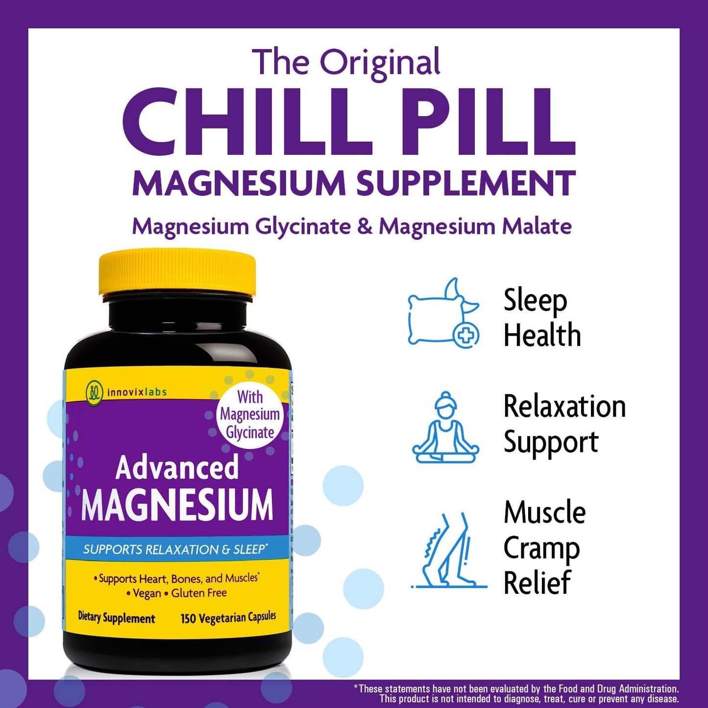 InnovixLabs Vitamin K2 & Magnesium Bundle Full Spectrum Vitamin K2 (90 softgels) Advanced Magnesium (150 Time-Release Capsules). Supports Healthy Bones & Arteries. * - PrimeBioHealth - canada supplements