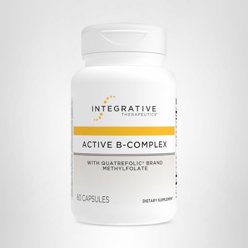 Integrative Therapeutics Active B-Complex - with Choline and Methylfolate - Cellular Energy, Immune Function & Heart Health Support with Vitamins B2, B6 & B12 - PrimeBioHealth - canada supplements