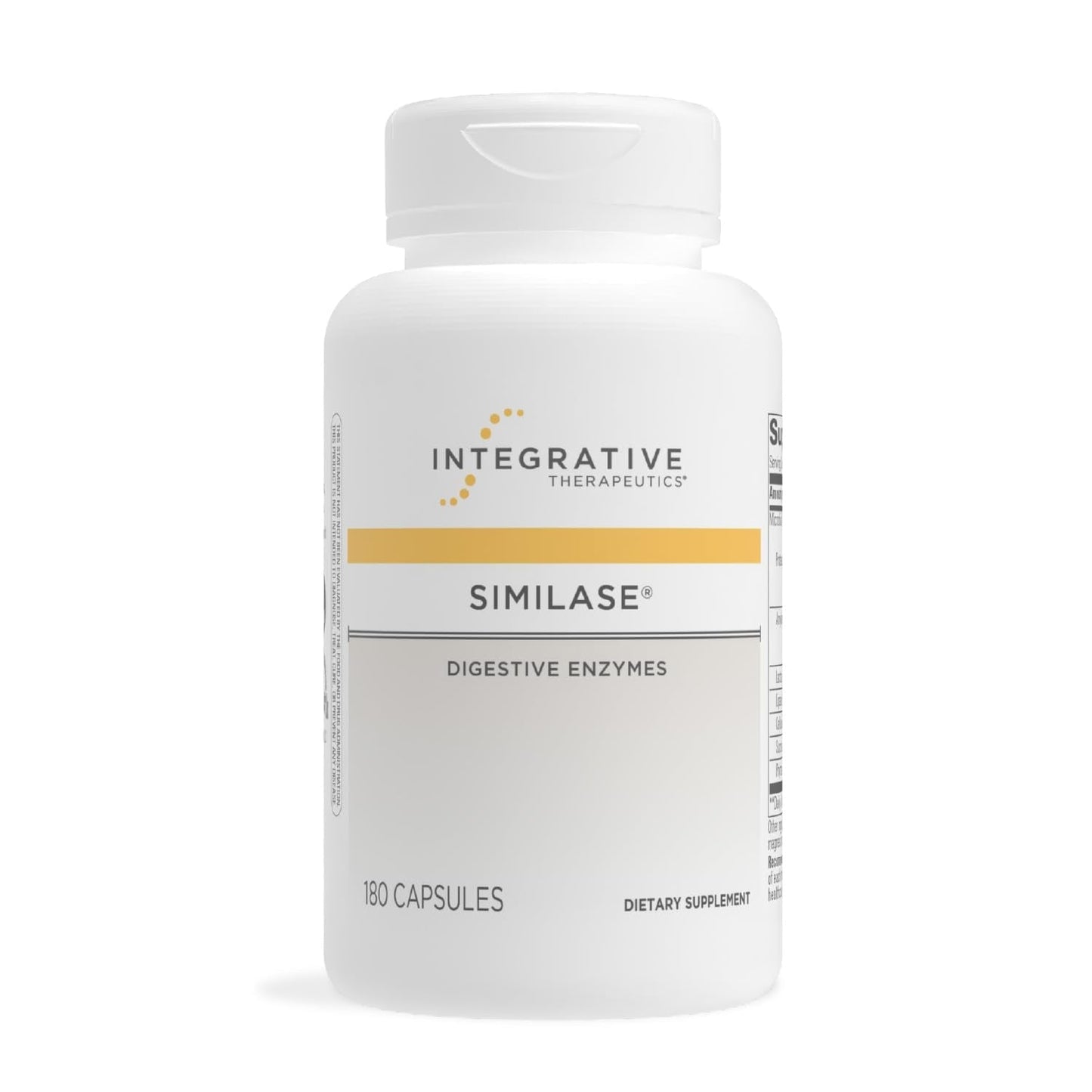 Integrative Therapeutics Similase - Vegan Digestion Support* - Comprehensive Blend of Digestive Enzymes* - Supports Digestion and Nutrient Absorption* - PrimeBioHealth - canada supplements