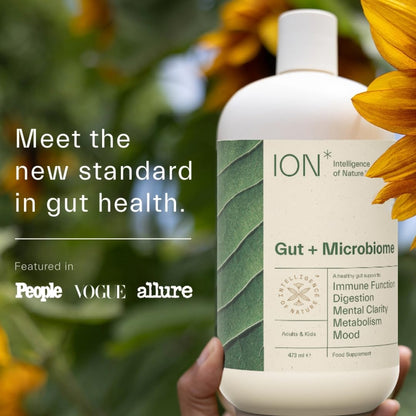 ION* Intelligence of Nature Gut Support Liquid Supplement - Gut & Digestive Health Liquid Drops, Cleanse & Detox with Humic Extract - PrimeBioHealth - canada supplements