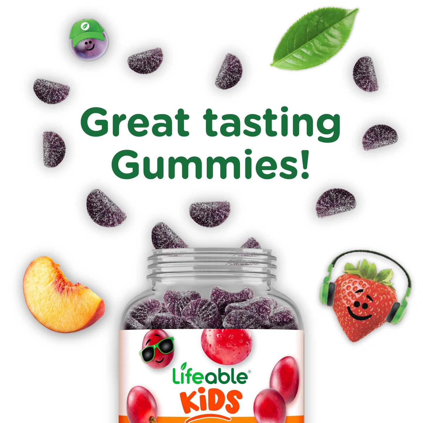 Iron Supplements for Kids | 10mg | with Vitamin C | Great Tasting Iron Gummies for Kids | Vegan Non GMO Kids Iron | for Immune Health - PrimeBioHealth - canada supplements