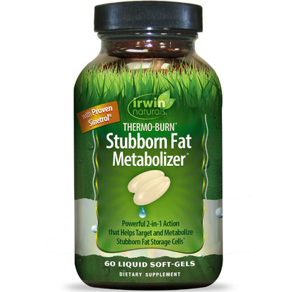 Irwin Naturals Thermo-Burn Stubborn Fat Metabolizer - 75 Liquid Soft-Gels - PrimeBioHealth - canada supplements