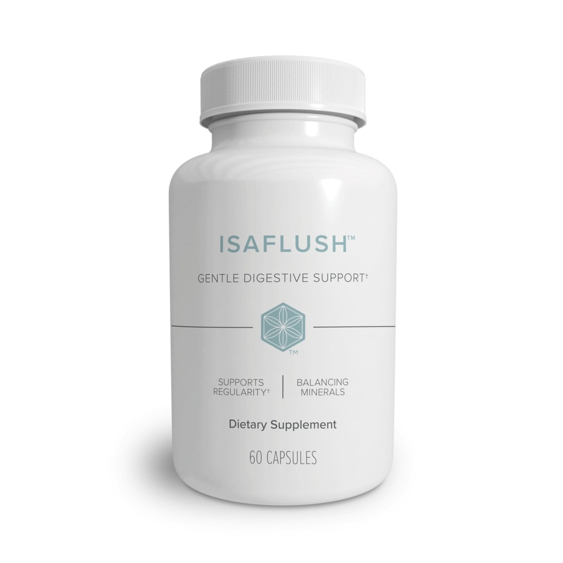 Isagenix IsaFlush - Gentle Digestive Support with Balanced Minerals Encouraging Regularity - No Harsh Laxatives - 60 Capsules - PrimeBioHealth - canada supplements