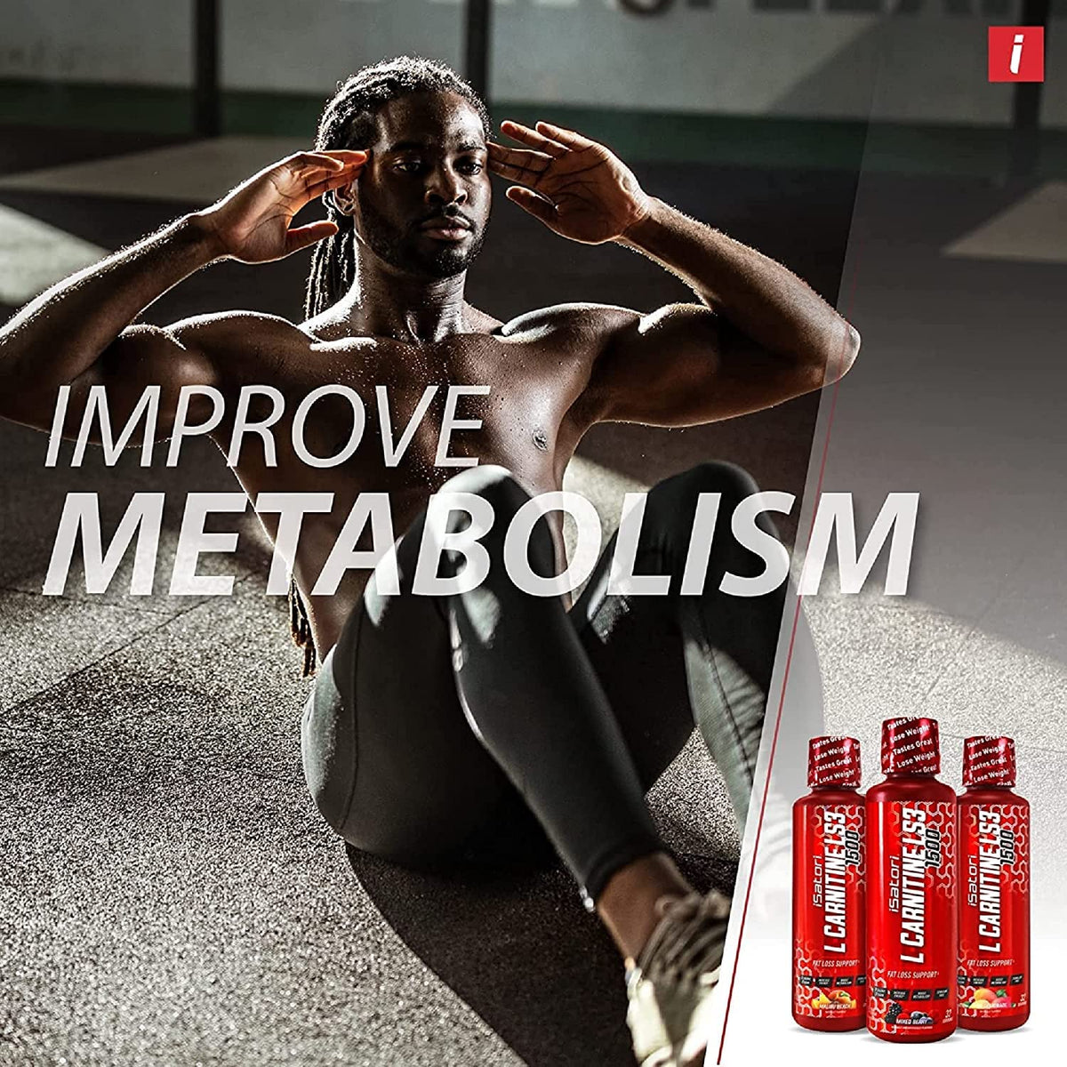 iSatori L-Carnitine LS3 3000, Liquid L-Carnitine with Acetyl L-Carnitine, L-Carnitine L-Tartrate, Stimulant Free Pre Workout, Low Calories, Sugar, Gluten, - PrimeBioHealth - canada supplements