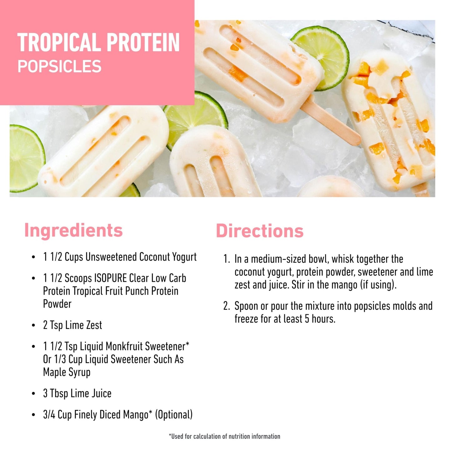 Isopure Clear Whey Isolate Protein Powder, Lactose Free, Gluten Free, Naturally Flavored, Tropical Punch, 20g Protein Per Serving, 14.1 Oz, 16 Servings (Packaging May Vary) - PrimeBioHealth - canada supplements