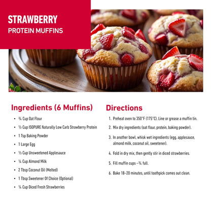 Isopure Low Carb 100% Pure Whey Isolate Protein Powder, Lactose Free, Gluten Free, With Vitamins, Strawberry, 25g Protein Per Serving, 1 Lb, 14 Servings (Packaging May Vary) - PrimeBioHealth - canada supplements