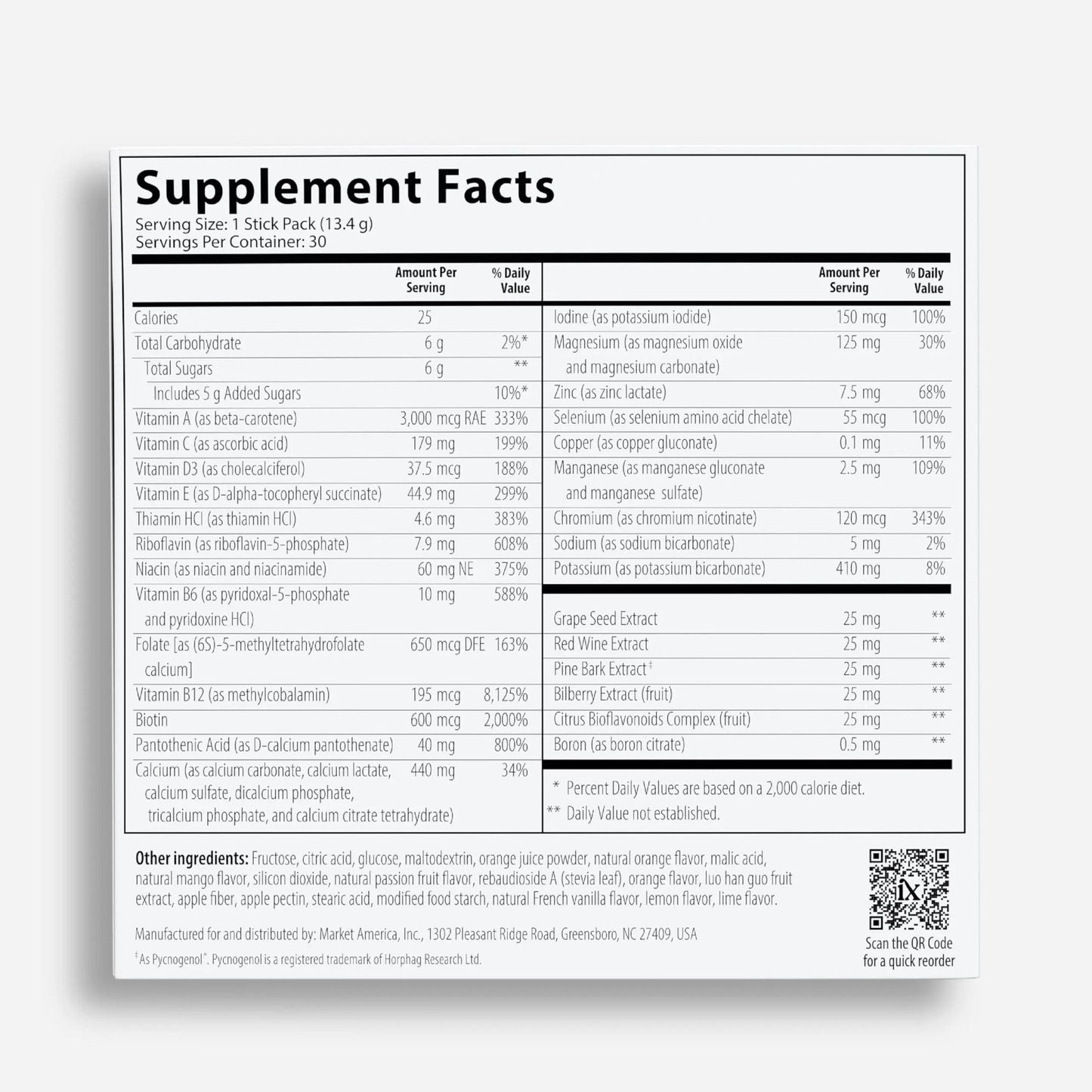 Isotonix® Daily Essentials Multivitamin Powder Packets – 4-in-1 Formula with Multivitamin, Activated B-Complex, Calcium Plus - PrimeBioHealth - canada supplements