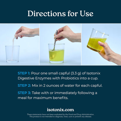 Isotonix® Digestive Enzymes with Probiotics | DigeZyme® Multi-Enzyme Complex & Lactospore® Bacillus Coagulans | Nutrient Absorption, Gut Balance & Digestive Health - PrimeBioHealth - canada supplements