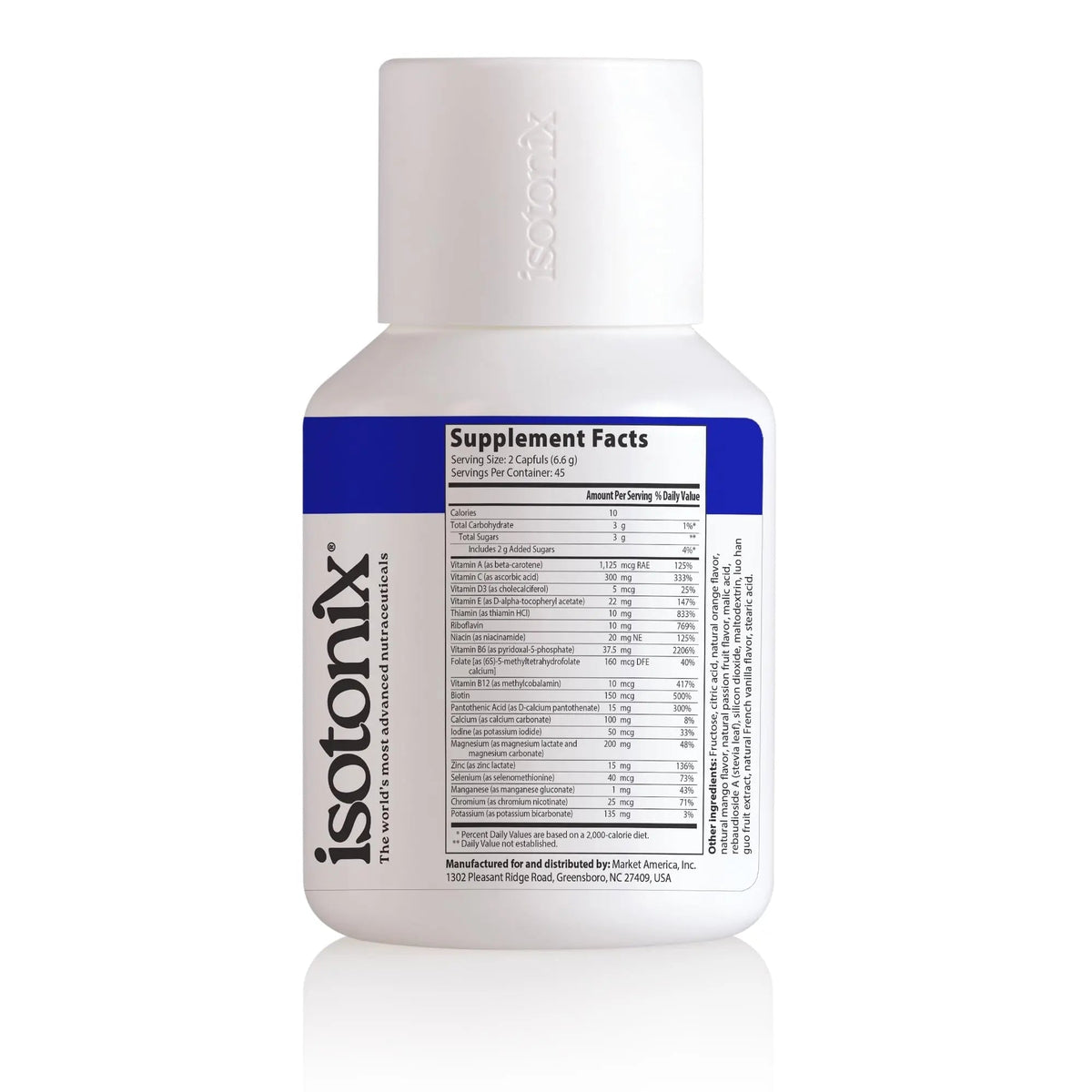 Isotonix Multivitamin Fifty Plus – Daily Multivitamin for Adults 50+ with B-Vitamins, Antioxidants, and Essential Nutrients - PrimeBioHealth - canada supplements