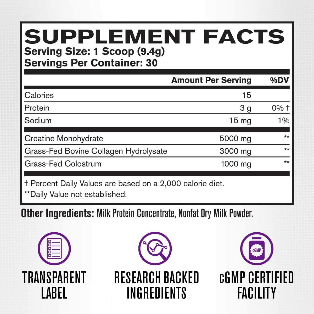 Jacked Factory Creatine for Women - Creatine Monohydrate with Collagen + Colostrum to Support Workout Performance, Lean Muscle Growth, Healthy Hair, Skin, - PrimeBioHealth - canada supplements
