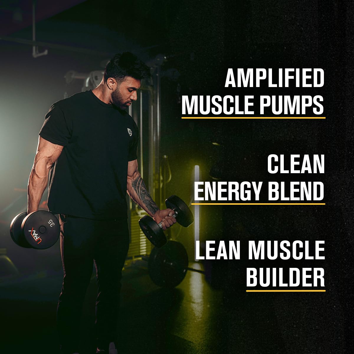 Jacked Factory Nitrosurge Build Pre Workout with Creatine for Muscle Building - Con Cret Creatine Powder & elevATP for Intense Energy, Powerful Pump - PrimeBioHealth - canada supplements